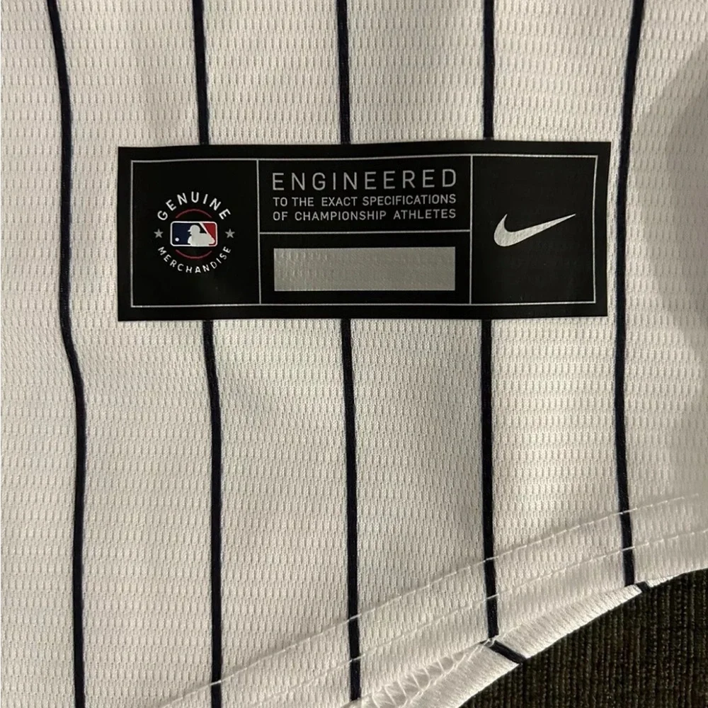 Nike Authentic Chicago White Sox MLB Baseball Jersey Pinstripe Men's Size: L